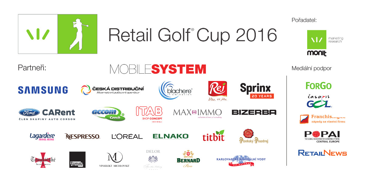 Účastníci Retail Golf Cup 2016